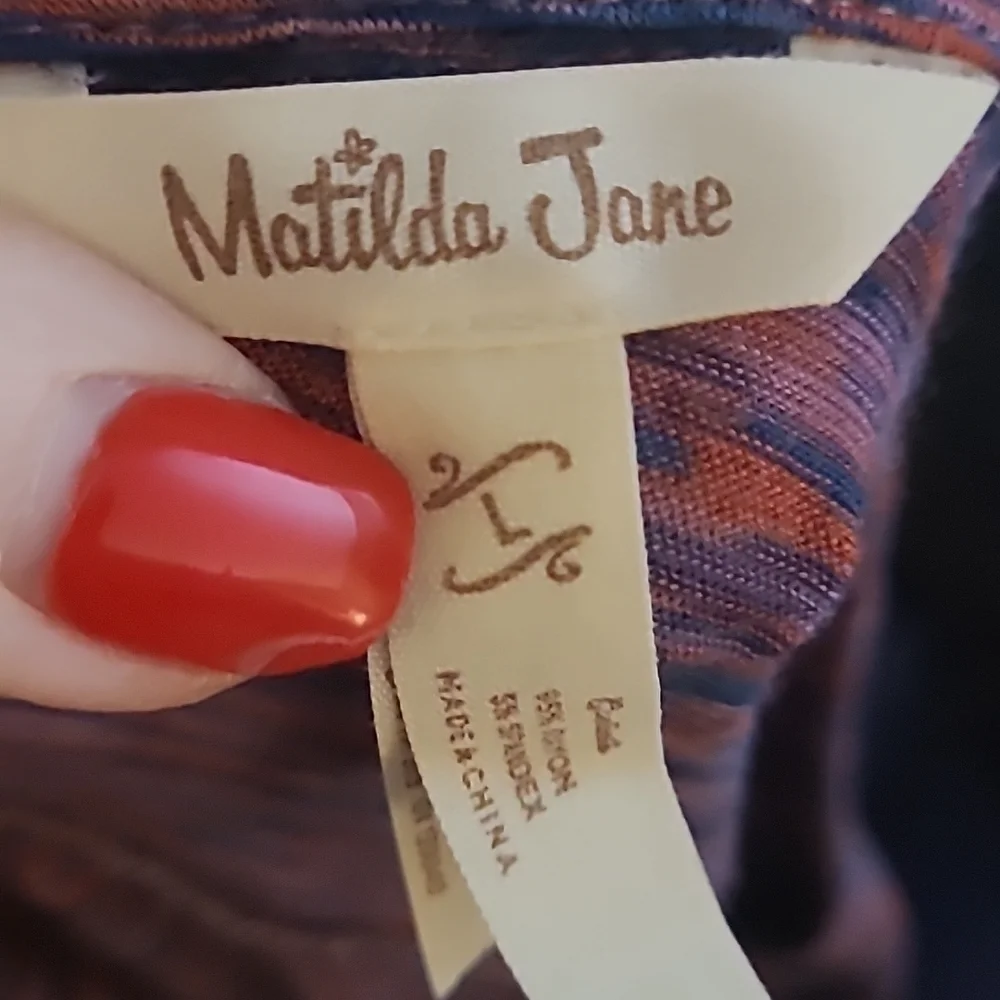 Matilda Jane very gently
